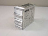 Wago 787-612 top view showing rating plate label: Switched-Mode Power Supply, 100–240V input, 24Vdc 2.5A output, CE and UL markings