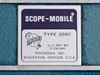Tektronix 200C Oscilloscope Cart Scope-Mobile Oscilloscope Cart