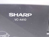 Sharp VC-A410U VCR — close-up of front panel showing SHARP and VC-A410 model name label