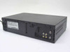 Sharp VC-A410U VCR — rear panel showing RF coaxial connector, RCA composite audio/video outputs, and AC power cord