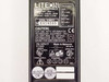 Lite-On PA-1470-1T label close-up — input 100-250V, output 18V 2.6A, serial number, UL/CE/GS certifications, Made in Malaysia