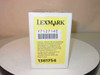Lexmark 1361754 Yellow Toner Cartridge box – rear label showing part number Y712714E and 1361754