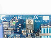 Gigabyte GA-612 Rev 3 Intel 740 close-up – PCB detail showing model number, revision marking, FCC/CE compliance labels, and Linfinity LX8384 voltage regulator
