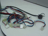 Delta Electronics DPS-350EB power supply – full wire harness laid out showing Molex, Berg, and proprietary connector assortment