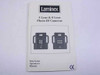 Laminex 4 Lens & 6 Lens Photo ID Cameras Easy-to-use Operator's Manual booklet included with the LX400