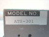 AeroTech ATS-301 model number label closeup reading MODEL NO. ATS-301