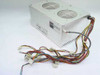 PC Power & Cooling ST 450 LanSpeed server power supply – right side view with LanSpeed Systems label and output wiring harness