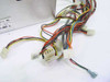 PC Power & Cooling ST 450 LanSpeed server power supply – close-up of multi-connector output wiring harness with Molex and Berg connectors