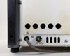 Alfred Electronics 650 Sweep Oscillator — side/bottom panel close-up showing AC power inlet labeled 3A 115V / 1.5A 230V