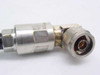 Generic Heliax Type 12" Cable w/N connector to angled N connector