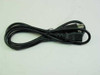 AC power cord included with Lucent Pipeline 220 — standard NEMA 5-15P to IEC C13, black