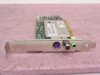 ATI TV Wonder Pro 109-95200-01 PCI TV tuner card — bracket side showing S-Video, F-connector (coax), and 3.5mm audio inputs