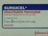 Johnson & Johnson 1955 F1-1 Surgicel Absorbable Hemostat Box of 12 - 1/2 in x