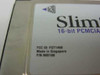 Adaptec SlimSCSI 900100 — close-up of label showing FCC ID FGT1460, Made in Singapore, and P/N 900100