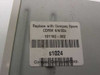 Compaq spare part label reading CDRW 4/4/32x part number 191162-002 on top of Samsung SD-612 drive