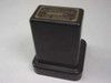 Eppley Laboratory Cat No. 103 Weston Standard Cell — left-side view showing black Bakelite enclosure and brass identification label