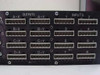 Computer Concepts 4624 internal connector panel showing Outputs (A-X through D-Y) and Inputs (1 through 8) edge connectors