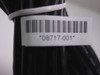 Polycom 08717-001 barcode label affixed to cable showing part number *08717-001*
