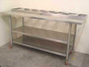 Stainless Steel Serving Cart Salad Bar Galley Station