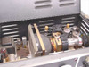 B&K 1076 Television Analyst interior view showing vacuum tube chassis with transformers, coils, and electronic components
