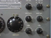 Panoramic SPA-3/25 front panel close-up showing Sweep Width dial, Sync Amp knob, Cal-Sync Sel switch, Video Filter, Sweep Rate, A BAL, and S BAL controls