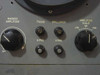Panoramic SPA-3/25 lower-left front panel showing Marker Amplitude, Focus, Brilliance, H POS, V POS controls and Amplitude Scale (LOG/LIN/PWR) knob