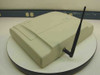 Telular Phonecell SX3I Fixed Wireless Terminal — top view with external black whip antenna attached