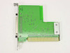 Compaq 273773-001 ISA SCSI card – solder side view showing ISA edge connector and rear bracket with SCSI port