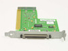 Compaq 273773-001 SCSI card – angled view of ISA edge connector and high-density external SCSI connector on bracket