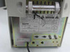 Sanyo VM 4509 monitor rear panel showing rating label: AC 120V 60Hz 33W, DC 12V 17W, manufactured May 1992, made in Japan; BNC and RCA video connectors visible