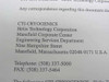 CTI Cryogenics 8040444 9600 Compressor Instructions Manual