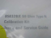 Agilent 85032-90020 85032B/E 50 Ohm Type-N Calibration Kit User's & Se