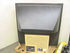 Philips 55PW9317 rear projection TV — rear view showing projection lens housing and rear connection panel