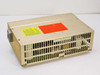 Digital H7862B 320W DEC power supply – top-right angle showing louvered vent panel, warning labels, and output connector strip