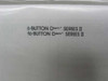 Close-up of packaging label reading '6-Button Dterm Series II' and '16-Button Dterm Series II'