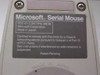 Microsoft 9 Pin Serial mouse 2 Button 9 Pin Serial Mouse