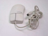 Microsoft 63607 Mouse Port Compatible Mouse 2.1A — top view showing Microsoft logo and two-button layout with PS/2 connector