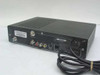 Sony SAT-B65 digital satellite receiver rear panel showing F-type sat input, RCA audio/video outputs, S-Video port, and TV line out