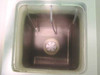 SPEC SBX 1.5-30 – interior top-down view of stainless steel acid bath tub with drain and wafer/part holders visible