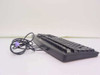 Dell RT7D20 PS/2 keyboard – side profile view showing key height and purple PS/2 connector