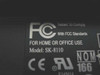 Dell SK-8110 bottom label showing model number, FCC certification, CE, UL, and NOM markings