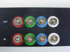 Patch Panel 4-Button Audio Visual Video Rackmount - Coax Line Input Switch