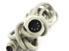 Preh PC-POS-JUN keyboard cable — close-up of 5-pin AT DIN male connector end