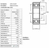 NHBB SSRI-1214ZZR4 Miniature Cylindrical Roller Bearings MFR-5029 Bo