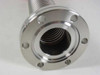 Huntington Labs Vacuum Pump Bellows Connect 1.25" Opening 1.875" Overall Diameter 9" Tall