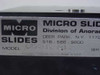 Anorad Micro Slides LPS6-16 Micro Slide 16 Inch x 6 Inch with 2X 7 Inch Travel