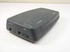 Alcatel 1000 ADSL modem – rear panel view showing LINE, ATMF-25, 10BASE-T, MDI-X ports and power switch