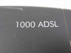 Alcatel 1000 ADSL – close-up of model designation '1000 ADSL' printed on top of unit