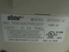 Star SP200-2 bottom label showing model number, part number 700300700205, 120V 0.3A 50Hz, UL listing, and Made in Japan by Star Micronics Co., Ltd.
