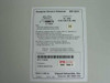 Visual Networks 807-0011 Analysis Service Element rear label showing model number, serial number barcode, configuration 1536-8-4DDE-DI, UL/CSA certifications, FCC compliance, and Made in USA by Visual Networks Inc. Rockville MD